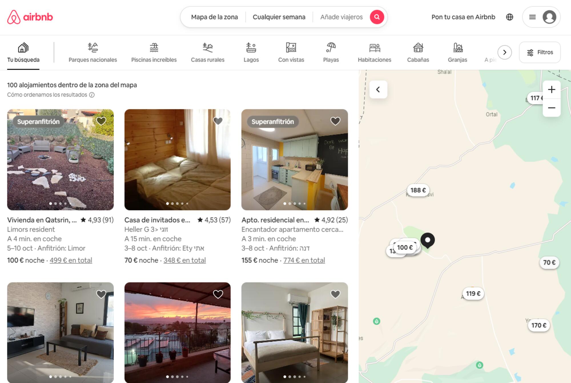 AirBnb cuenta con cerca de 100 anuncios en los Altos del Golán, territorio anexionado por Israel en la guerra de los Siete Días de 1967.